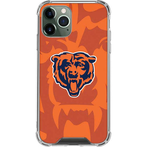 NFL Chicago Bears Double Vision iPhone 12 Pro Clear Case