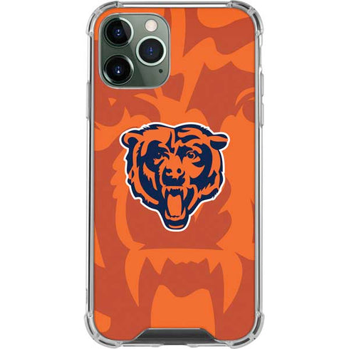 NFL Chicago Bears Double Vision iPhone 12 Pro Max Clear Case