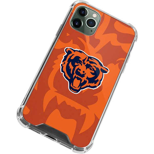 NFL Chicago Bears Double Vision iPhone 12 Pro Max Clear Case