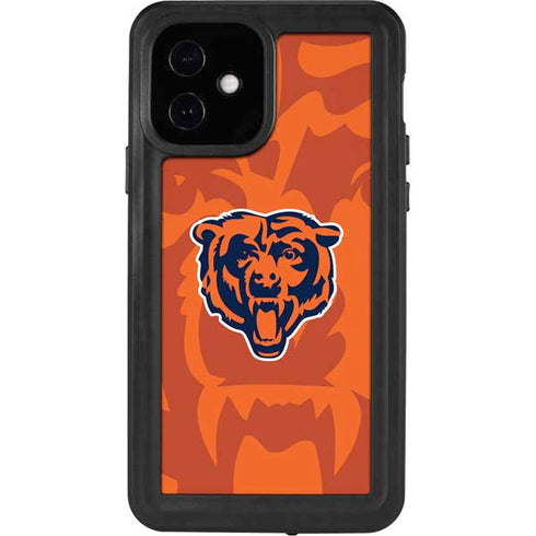 NFL Chicago Bears Double Vision iPhone 12 Waterproof Case
