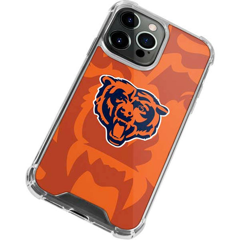 NFL Chicago Bears Double Vision iPhone 13 Pro Clear Case