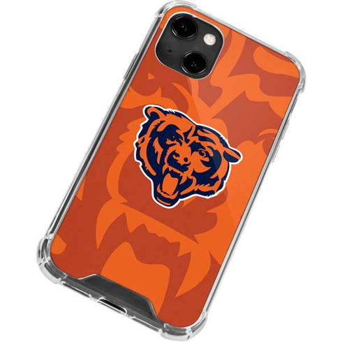 NFL Chicago Bears Double Vision iPhone 14 Clear Case