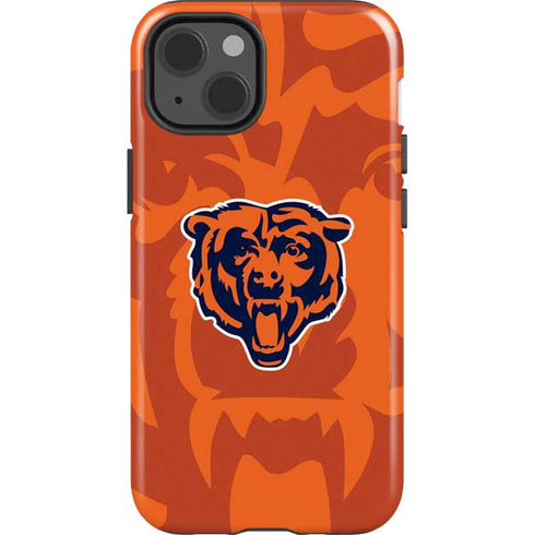 NFL Chicago Bears Double Vision iPhone 15 Impact Case
