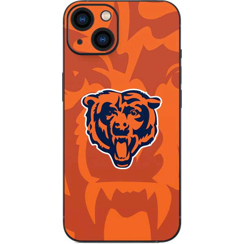 NFL Chicago Bears Double Vision iPhone 15 Plus Skin
