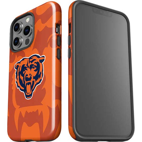NFL Chicago Bears Double Vision iPhone 15 Pro Impact Case