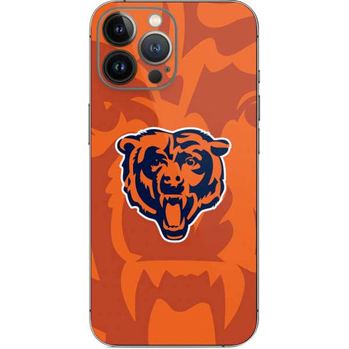 NFL Chicago Bears Double Vision iPhone 14 Pro Max Skin