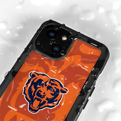 NFL Chicago Bears Double Vision iPhone 15 Waterproof Case