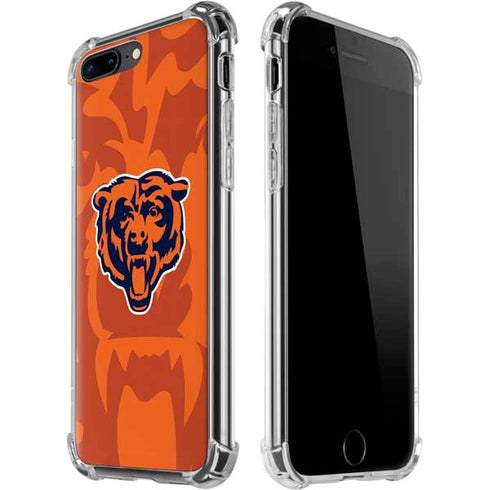 NFL Chicago Bears Double Vision iPhone 7/8 Plus Clear Case
