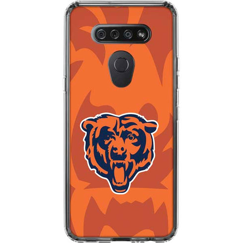 NFL Chicago Bears Double Vision LG K51/Q51 Clear Case
