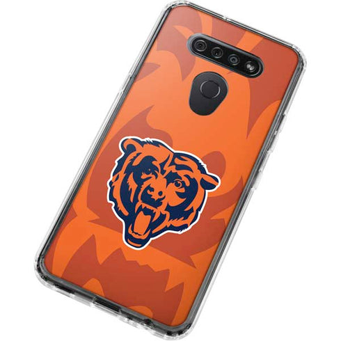 NFL Chicago Bears Double Vision LG K51/Q51 Clear Case
