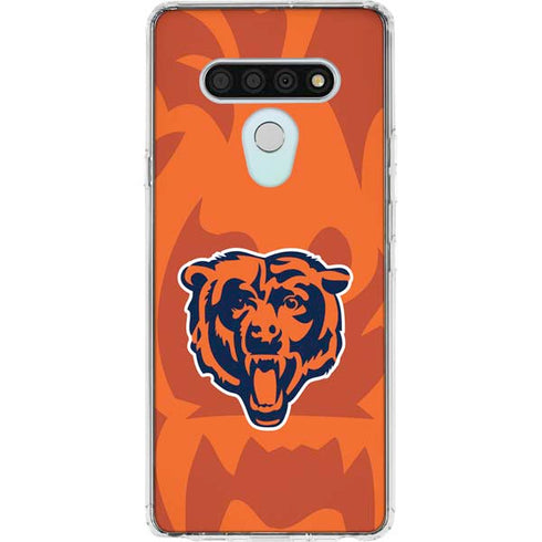 NFL Chicago Bears Double Vision LG Stylo 6 Clear Case