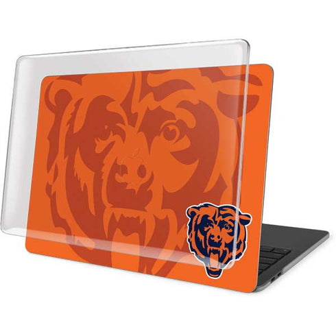 NFL Chicago Bears Double Vision MacBook Pro 16in (2019-20) Case plus Skin