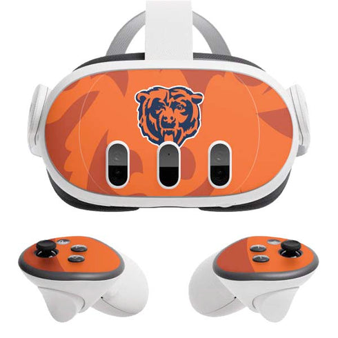 NFL Chicago Bears Double Vision Meta Quest 3 Skin
