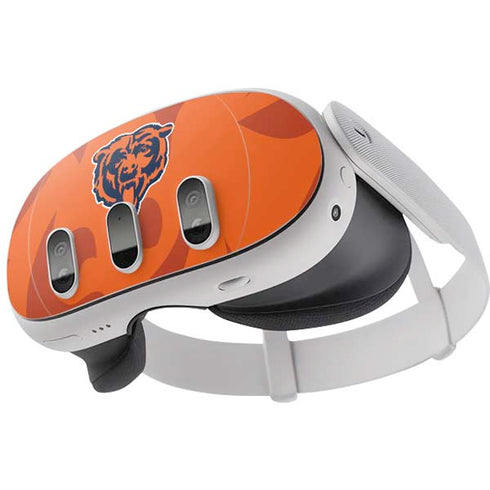 NFL Chicago Bears Double Vision Meta Quest 3 Skin