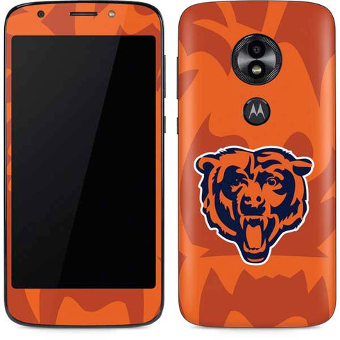 NFL Chicago Bears Double Vision Moto E5 Play Skin