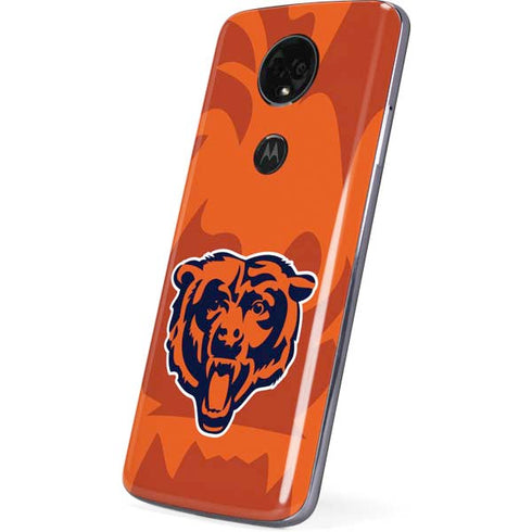 NFL Chicago Bears Double Vision Moto E5 Plus Skin