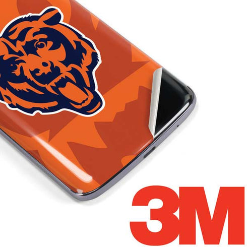 NFL Chicago Bears Double Vision Moto E5 Plus Skin
