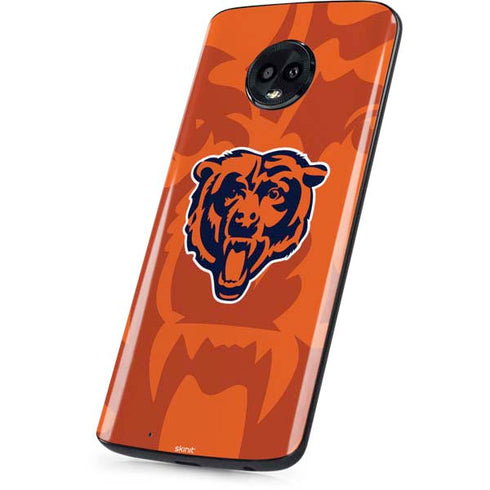 NFL Chicago Bears Double Vision Moto G6 Skin