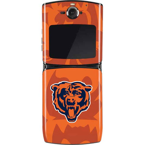 NFL Chicago Bears Double Vision Motorola RAZR Skin
