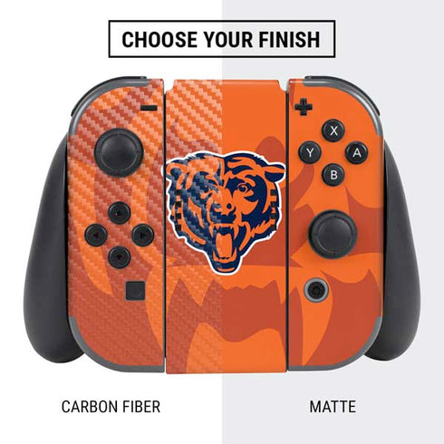 NFL Chicago Bears Double Vision Nintendo Switch Bundle Skin