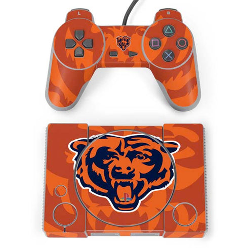 NFL Chicago Bears Double Vision PlayStation Classic Bundle Skin