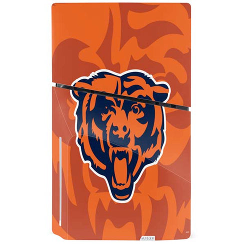 NFL Chicago Bears Double Vision PS5 Slim Disk Console Skin