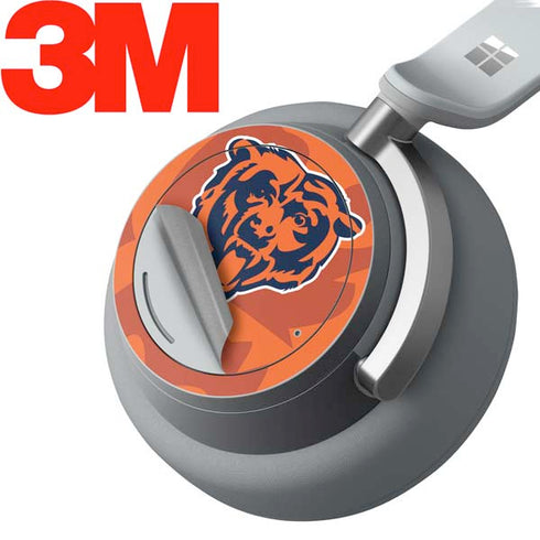 NFL Chicago Bears Double Vision Surface Headphones Skin