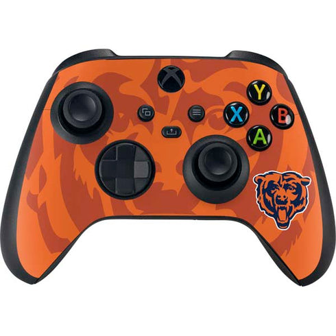 NFL Chicago Bears Double Vision Xbox Series X Controller Skin