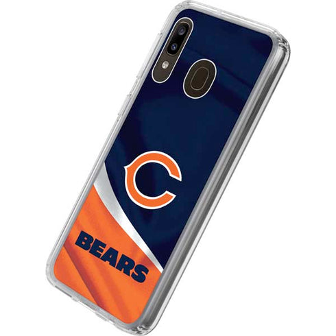 NFL Chicago Bears Galaxy A20 Clear Case