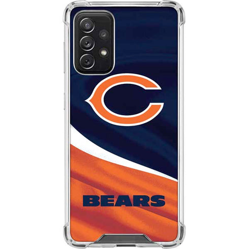 NFL Chicago Bears Galaxy A72 5G Clear Case