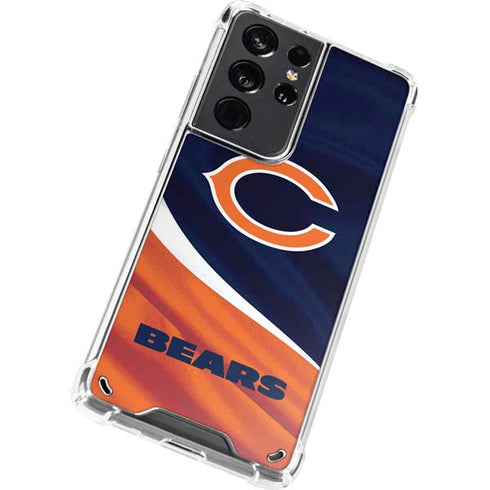 NFL Chicago Bears Galaxy S21 Ultra 5G Clear Case