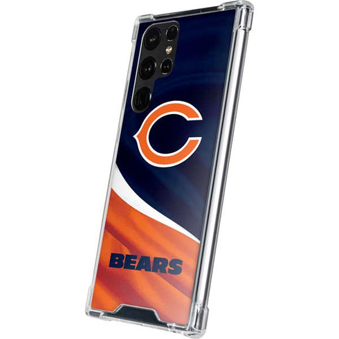NFL Chicago Bears Galaxy S22 Ultra Clear Case