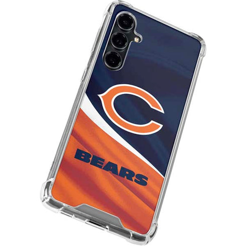 NFL Chicago Bears Galaxy S23 FE Clear Case