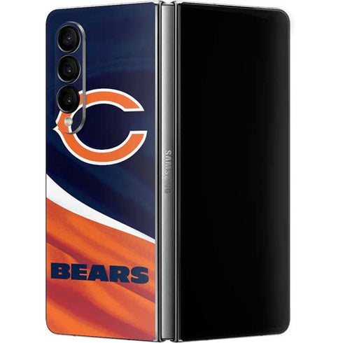 NFL Chicago Bears Galaxy Z Fold4 5G Skin