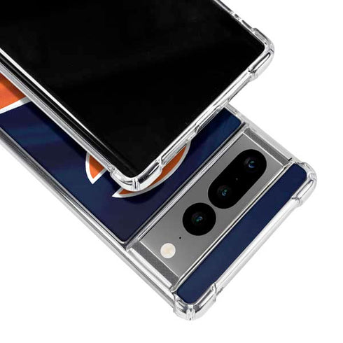 NFL Chicago Bears Google Pixel 7 Pro Clear Case