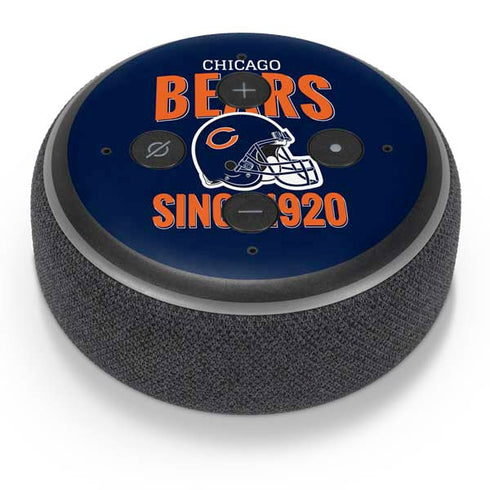 NFL Chicago Bears Helmet Amazon Echo Dot Skin