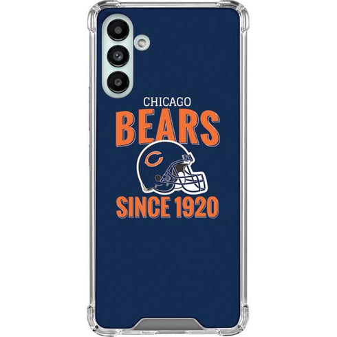 NFL Chicago Bears Helmet Galaxy A13 5G Clear Case