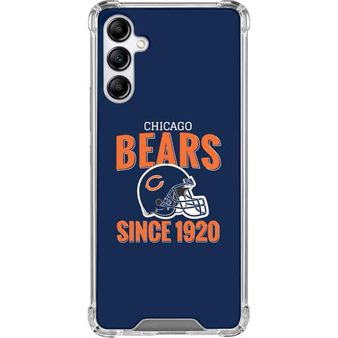 NFL Chicago Bears Helmet Galaxy A15 5G Clear Case