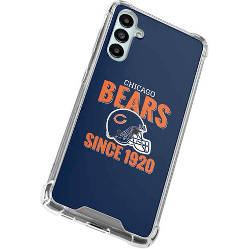 NFL Chicago Bears Helmet Galaxy A15 5G Clear Case