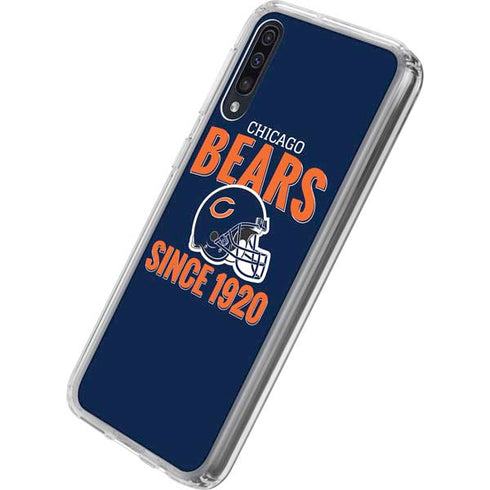 NFL Chicago Bears Helmet Galaxy A50 Clear Case