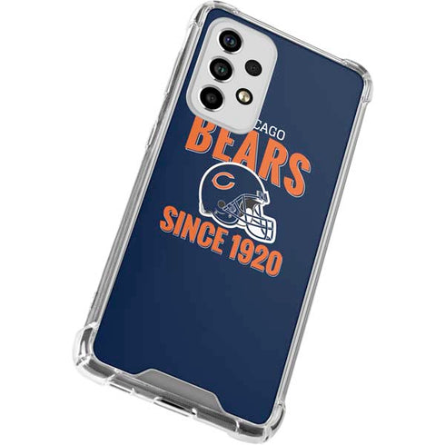NFL Chicago Bears Helmet Galaxy A53 5G Clear Case
