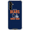 NFL Chicago Bears Helmet Galaxy A54 5G Clear Case