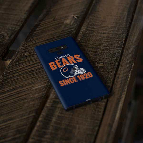 NFL Chicago Bears Helmet Galaxy Note 9 Skin
