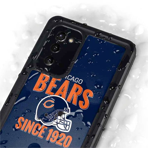 NFL Chicago Bears Helmet Galaxy Note20 5G Waterproof Case