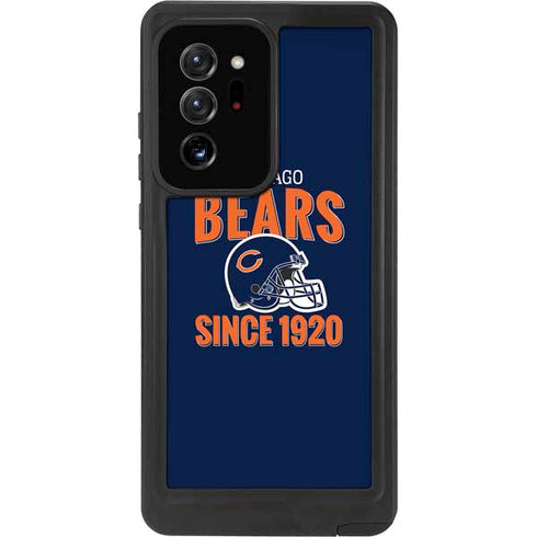 NFL Chicago Bears Helmet Galaxy Note20 Ultra 5G Waterproof Case