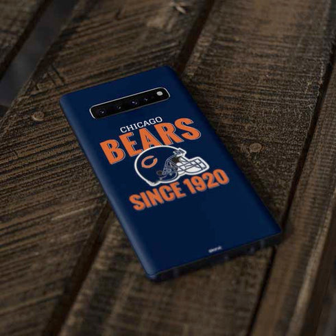 NFL Chicago Bears Helmet Galaxy S10 Plus Skin