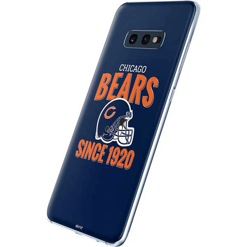 NFL Chicago Bears Helmet Galaxy S10e Skin