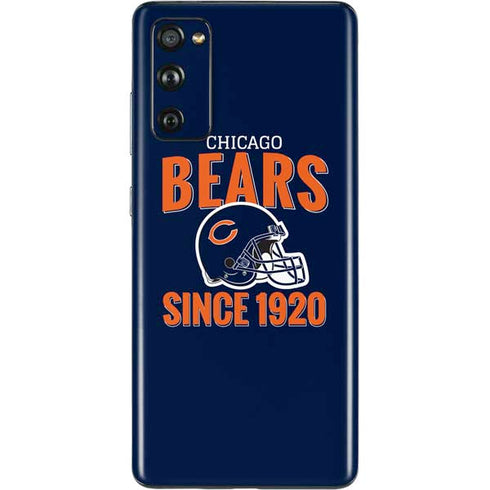 NFL Chicago Bears Helmet Galaxy S20 Fan Edition Skin