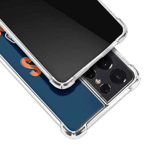 NFL Chicago Bears Helmet Galaxy S21 Ultra 5G Clear Case