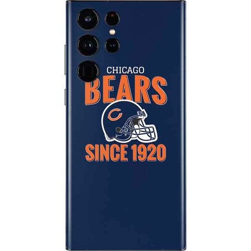 NFL Chicago Bears Helmet Galaxy S22 Ultra Skin